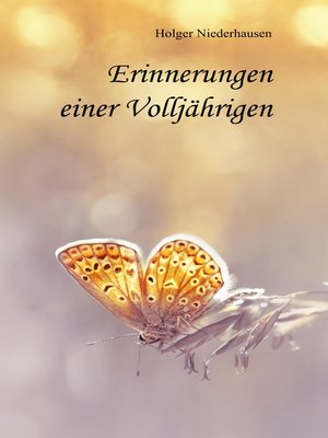 cover image of Erinnerungen einer Volljährigen